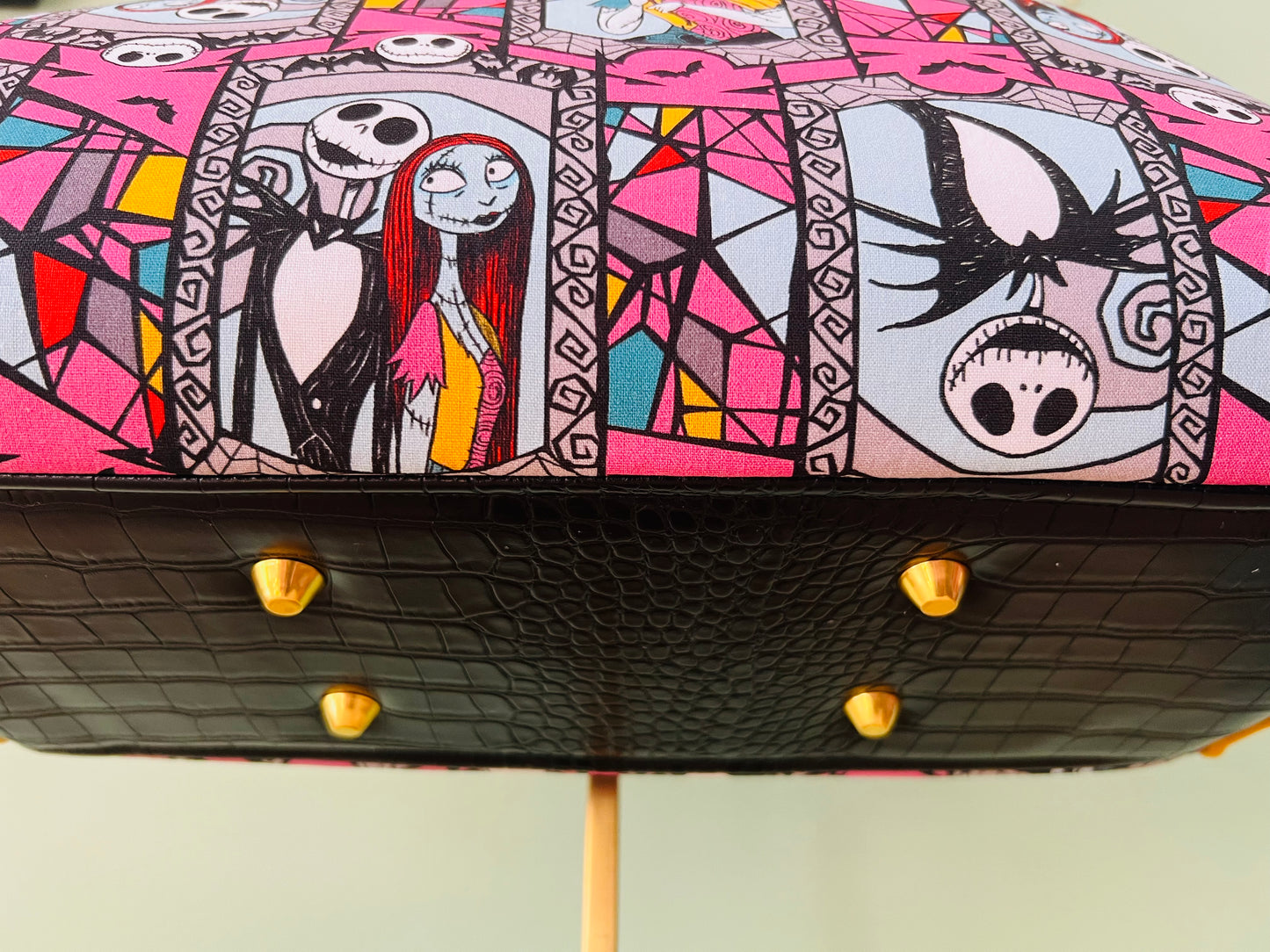 Tim Burton. Nightmare Before Christmas Bowling Hand Bag.