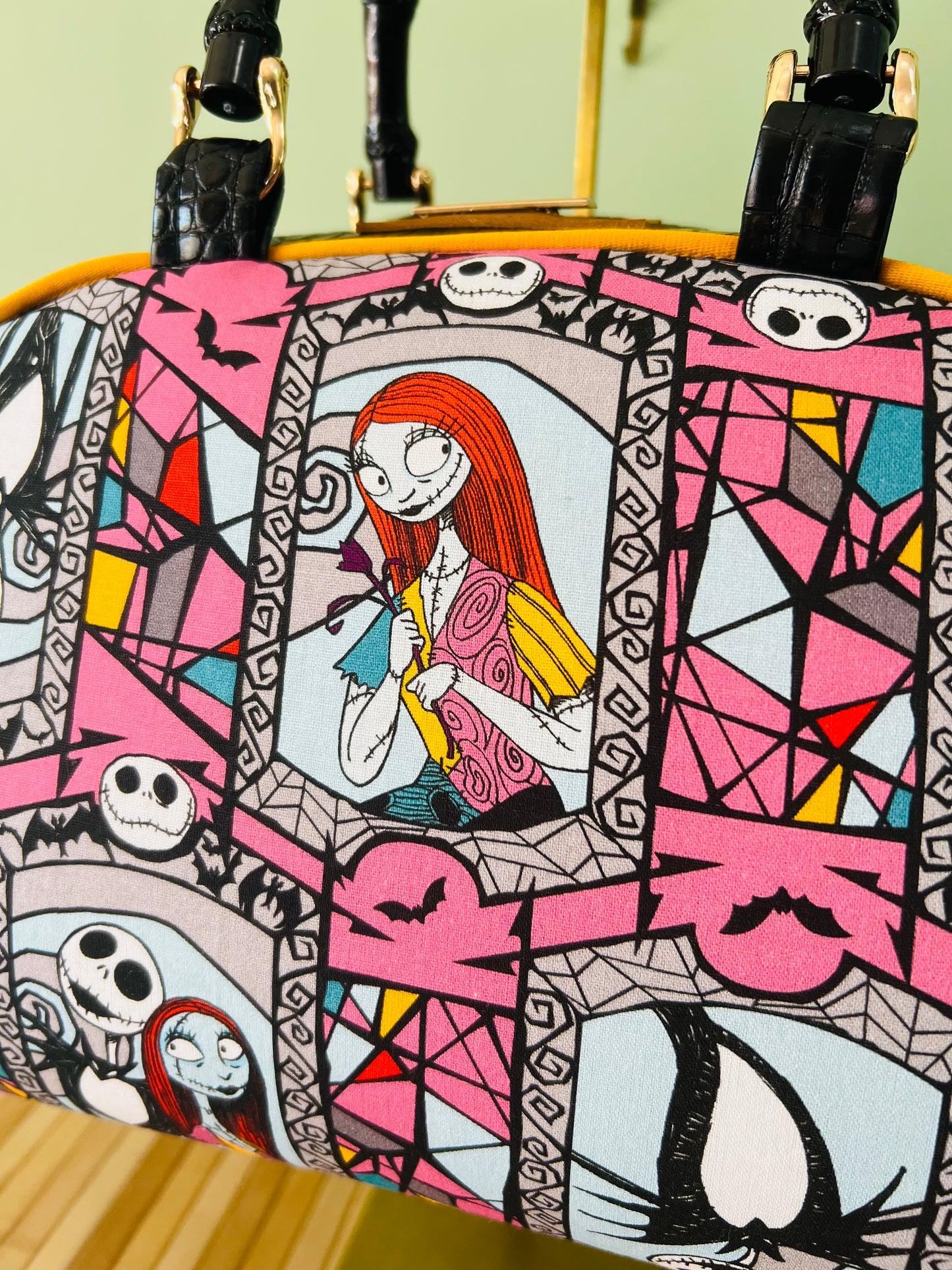 Tim Burton. Nightmare Before Christmas Bowling Hand Bag.