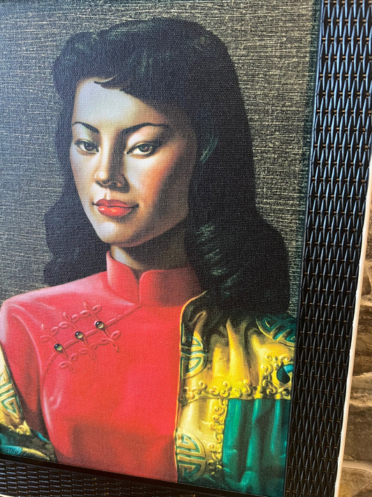 Tretchikoff Miss. Wong Tiki Girl. Includes FREE Shipping Within Australia