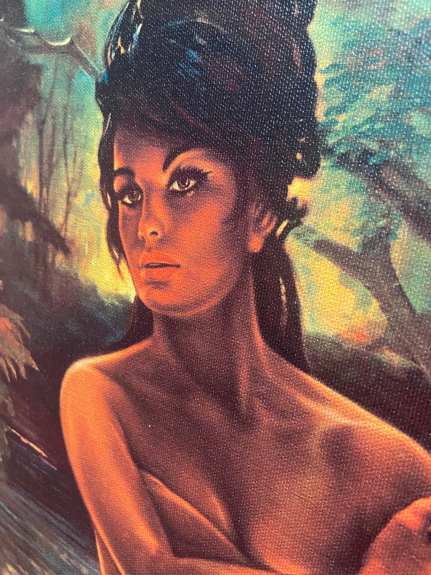 Large JH Lynch Water Nymph. Includes Shipping Within Australia 53 x 73 cm