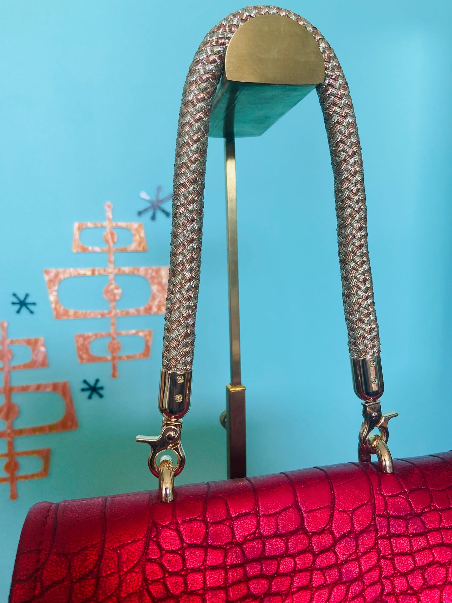 Retro Coast Midcentury Fifties Glamour Handbag.
