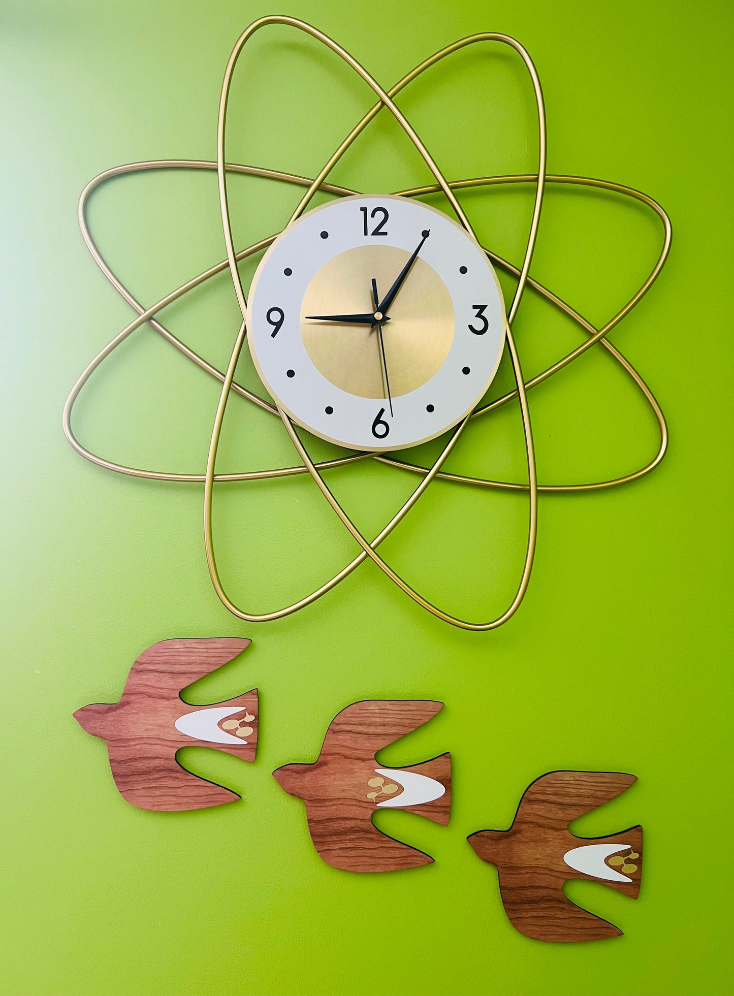 Flock Of Abstract Birds With Atomic Detail. FREE Shipping Within Australia