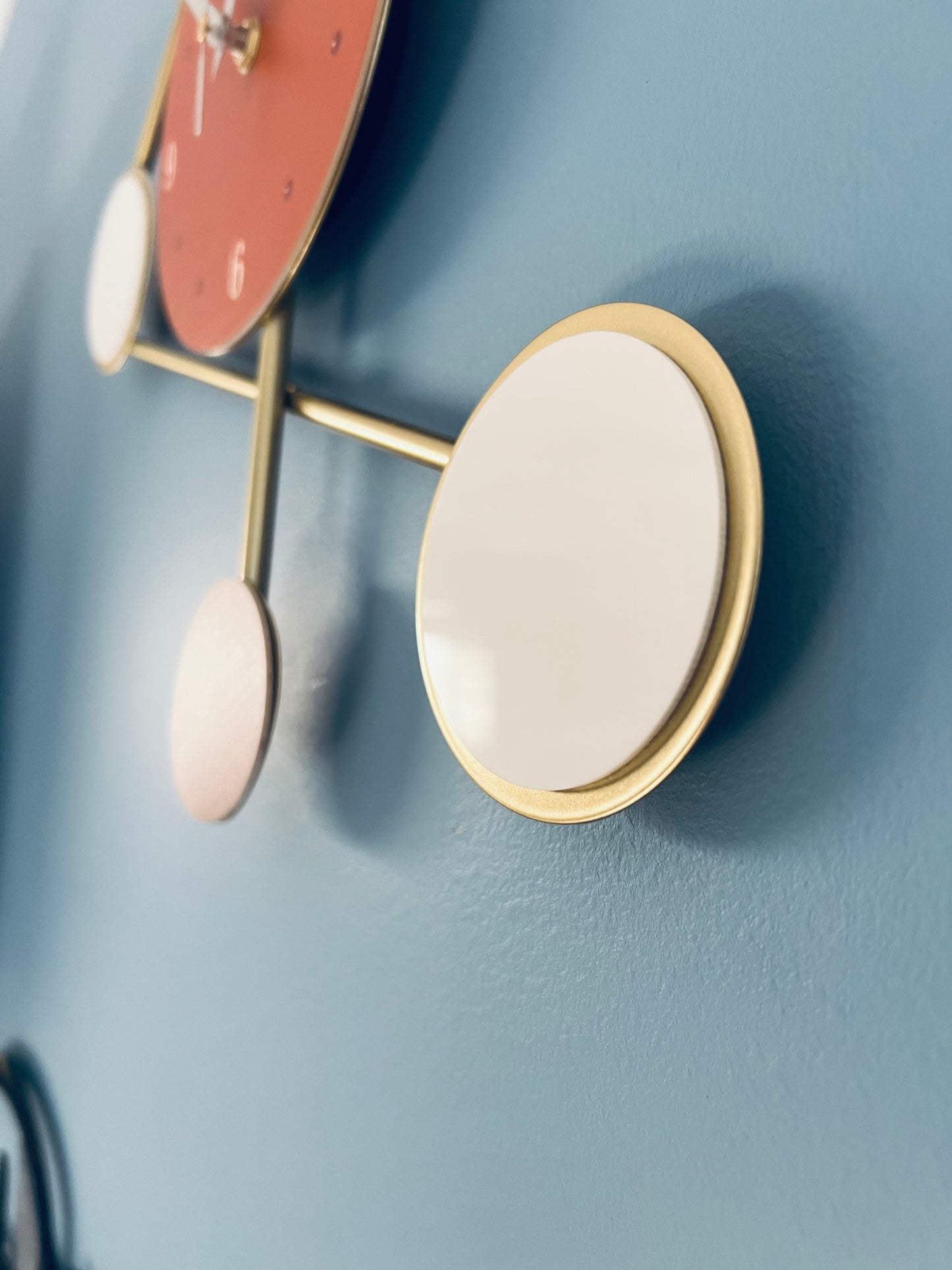 Modernist Geometric Clock.