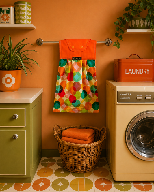 Retro Coast MCM Abstract Hand Towel. Free Shipping Within Australia.