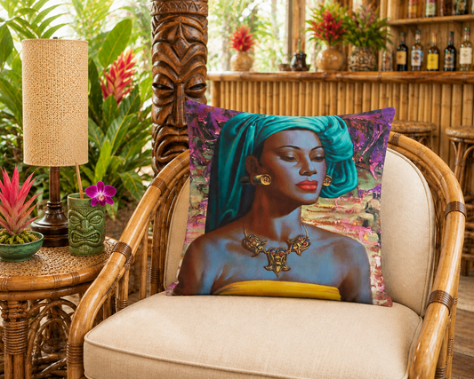 Vladimir Tretchikoff Cushion Cover. Free Shipping Within Australia.
