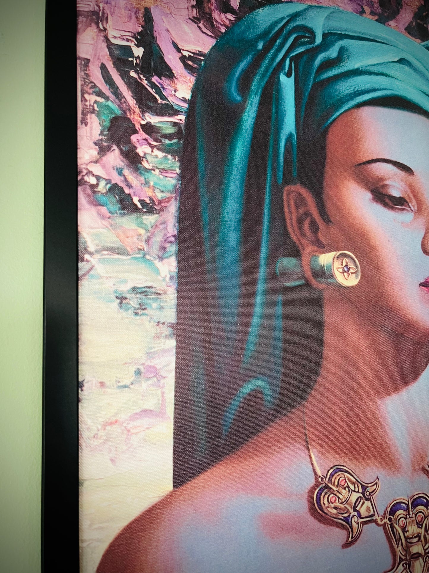 Tretchikoff Balinese Girl 53 x 63 cm Framed Print. Includes Shipping Within Australia.