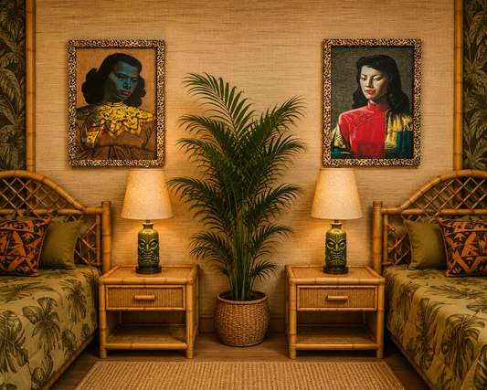 Tretchikoff Framed Print. Miss. Wong. Includes Shipping Within Australia.