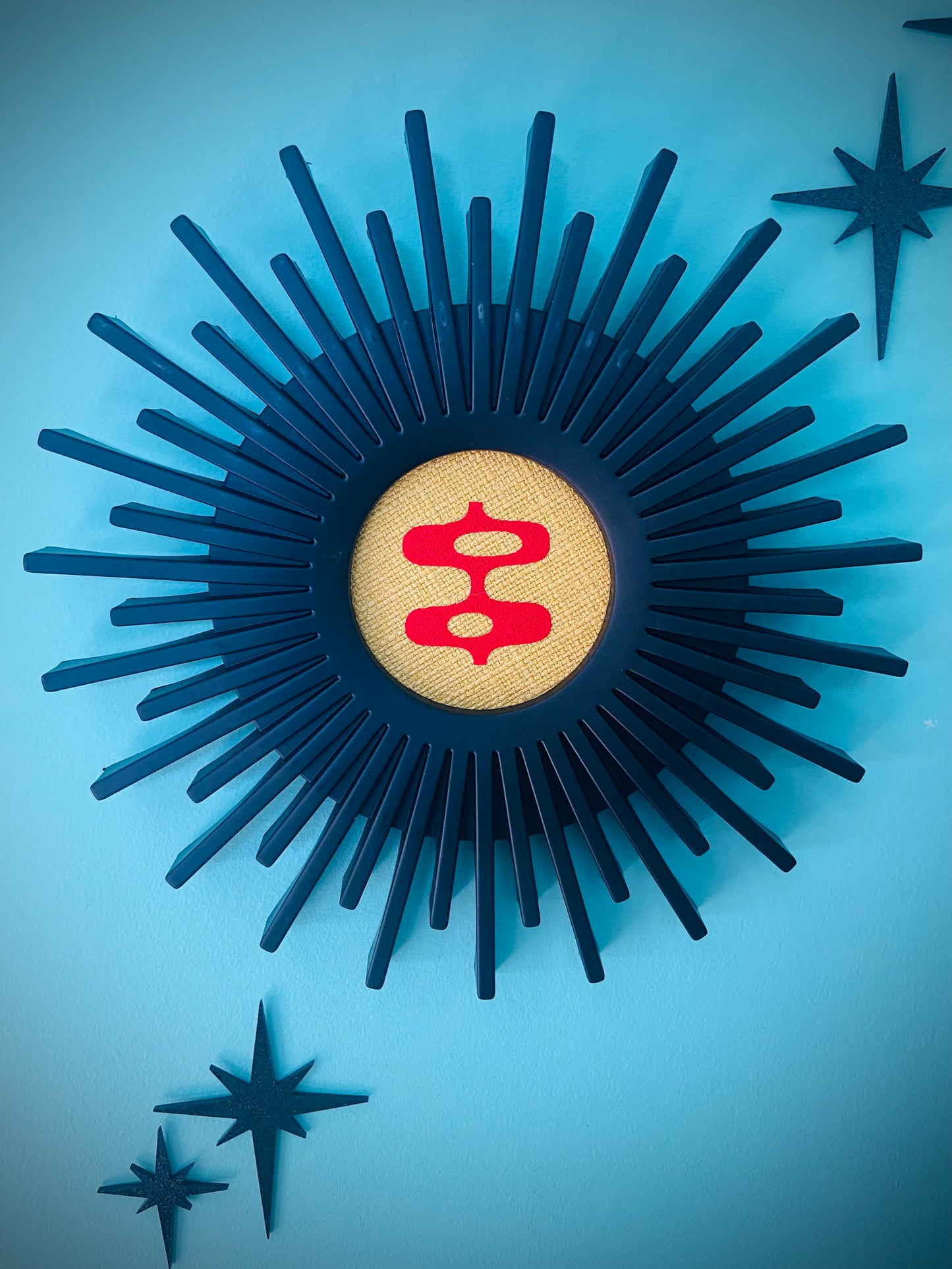 Retro Coast Midcentury - Abstract Wall Art, Atomic Mini Burst.