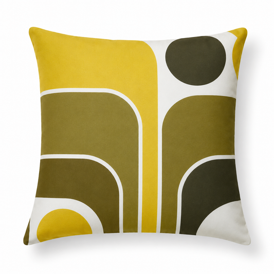 Seventies Geometric Modernist Cushion Covers. Includes Shipping Within Australia.