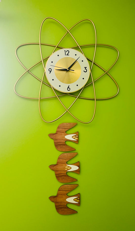 Flock Of Abstract Birds With Atomic Detail. FREE Shipping Within Australia