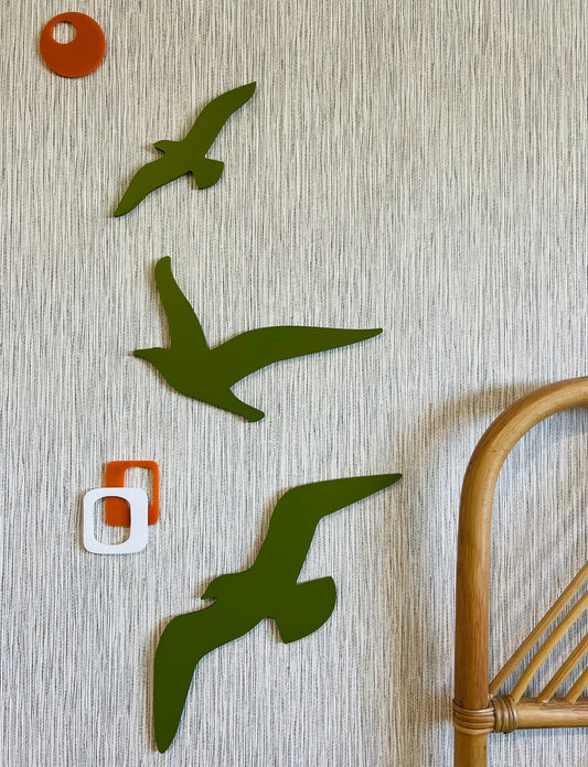 Abstract Seagulls