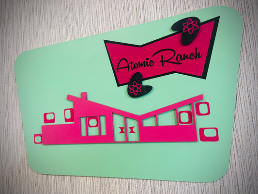 Atomic Ranch Wall Art