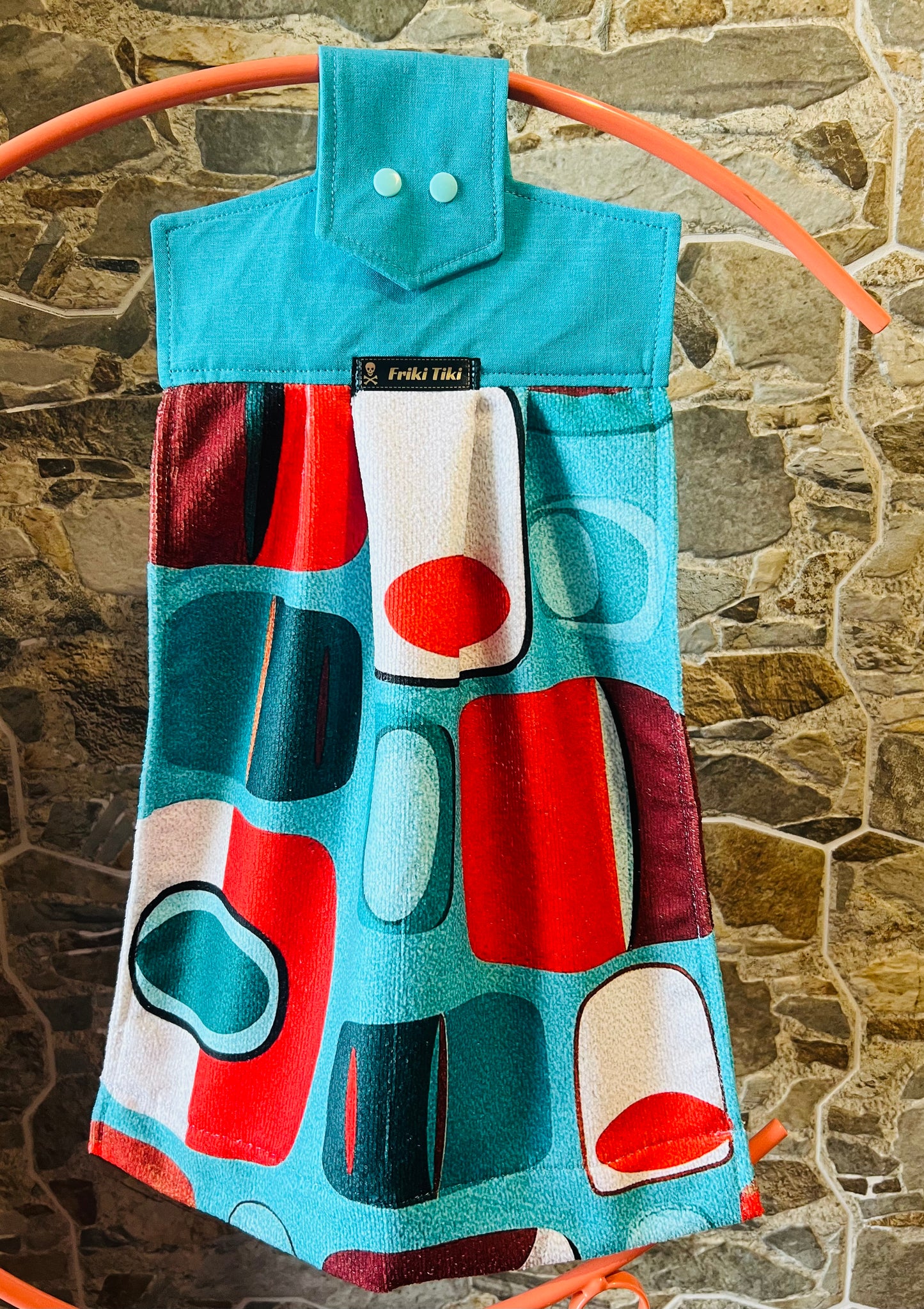 Retro Hand Towel. Includes Shipping Within Australia.