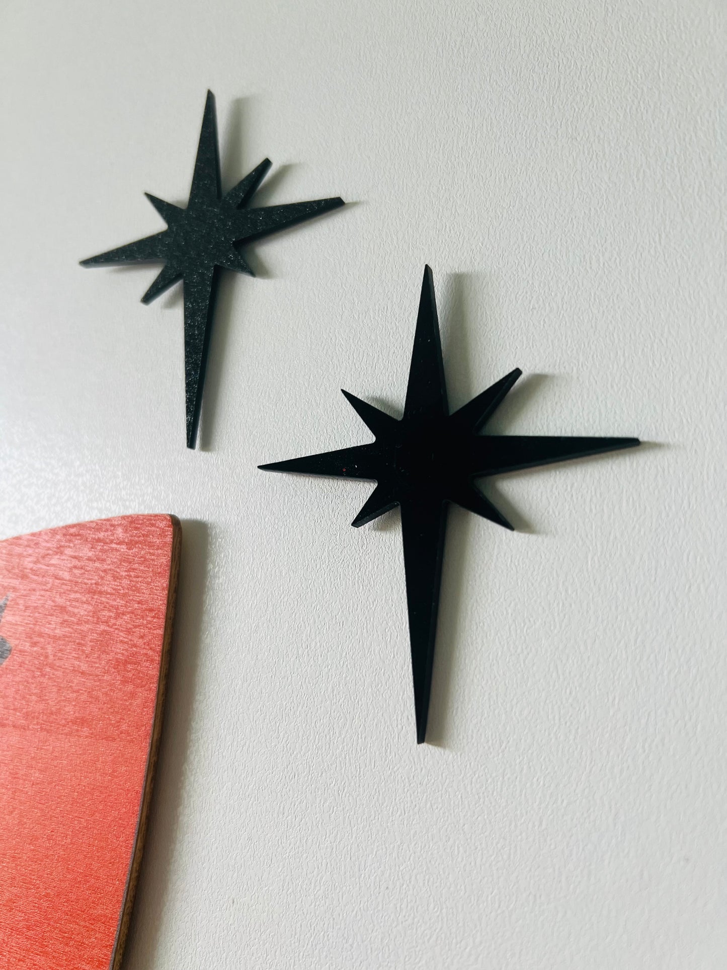 Atomic Age Cats. 3 Pieces With 2 Black Atomic Nodes. FREE SHIPPING.