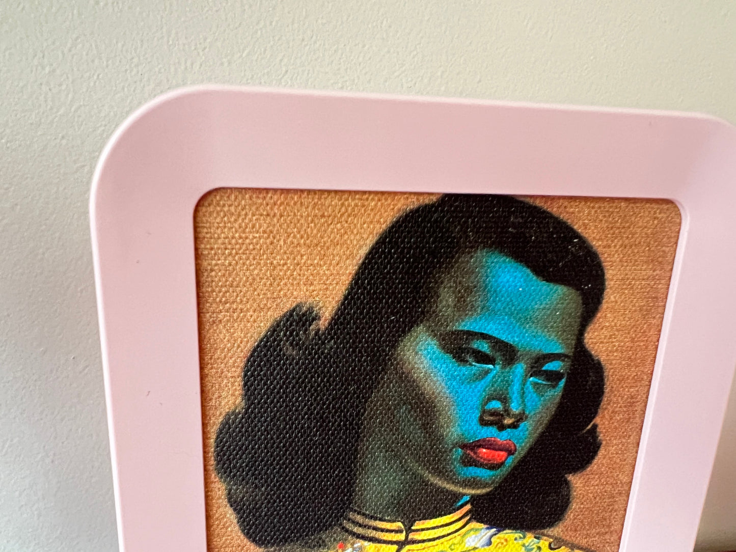 Midcentury Modern Design Art. Desktop Stand Alone Tretchikoff Three Piece. Includes Shipping Within Australia.