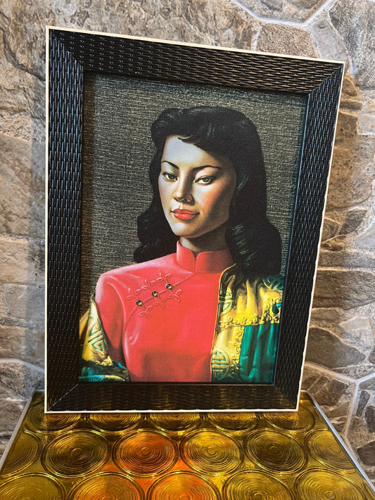 Tretchikoff Miss. Wong Tiki Girl. Includes FREE Shipping Within Australia