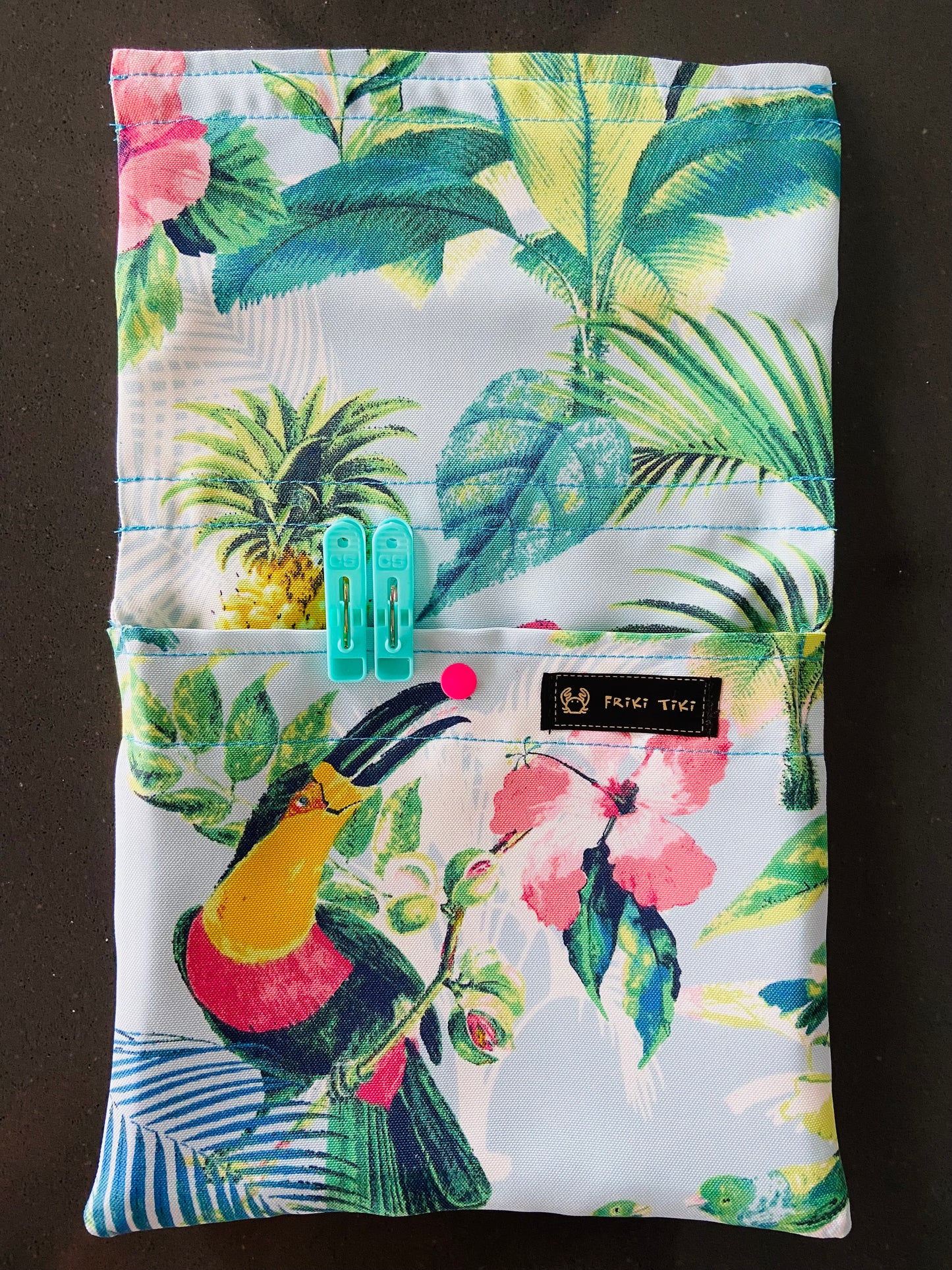 Retro Coast Midcentury Toucan Laundry Peg Bag.