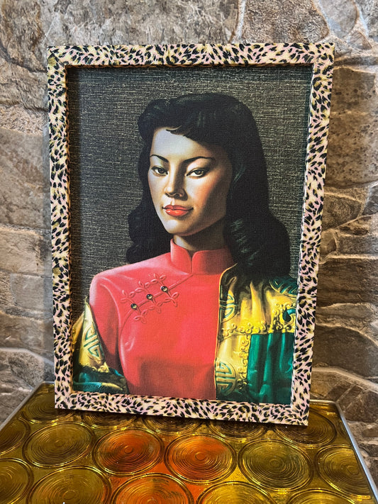 Tretchikoff Framed Print. Miss. Wong. Includes Shipping Within Australia.