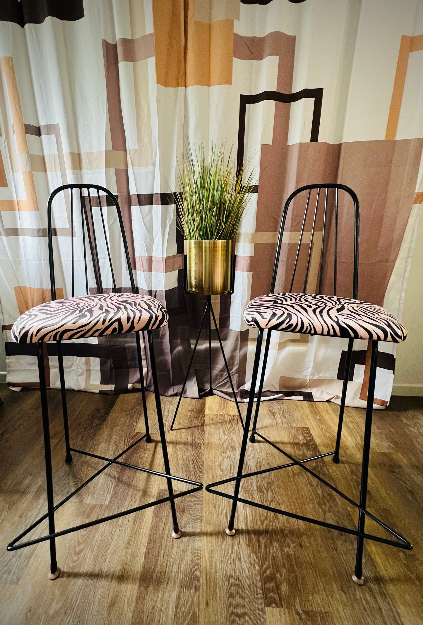 Retro Coast Midcentury Impeccable Framac Stool Restoration