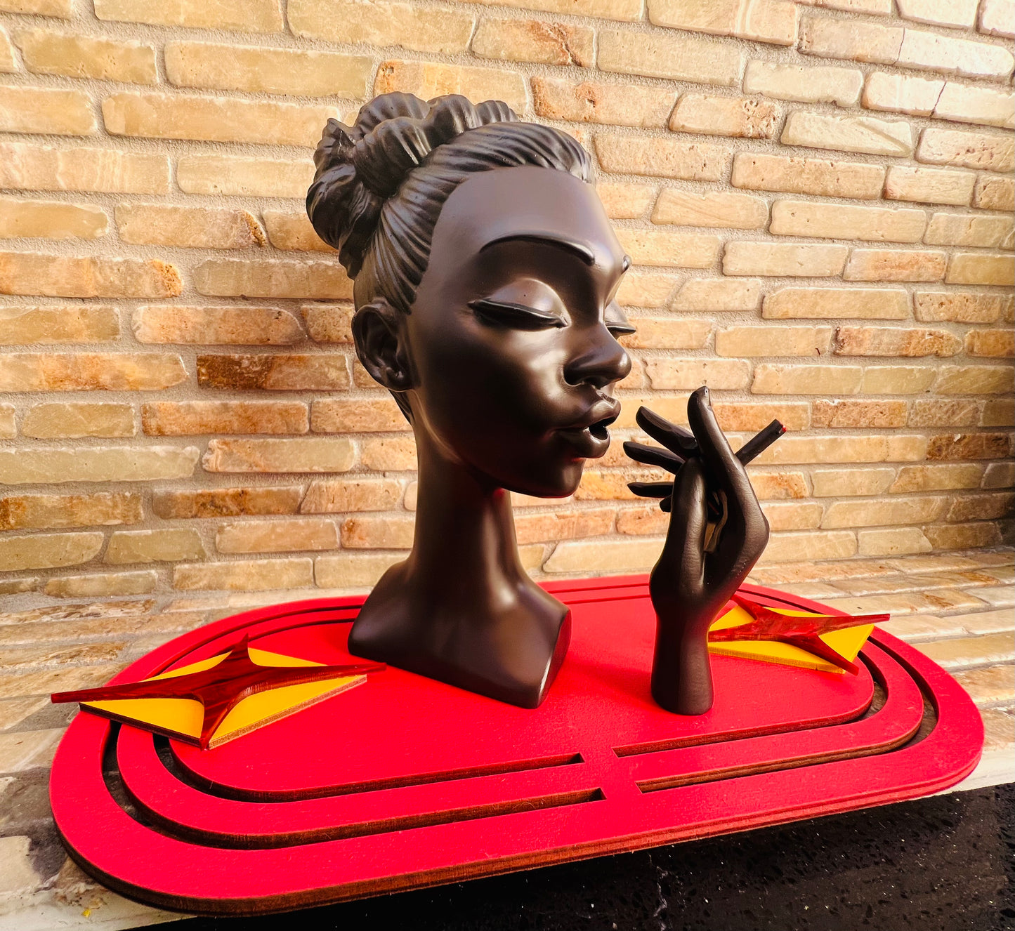 Vintage Lady Incense Smoker