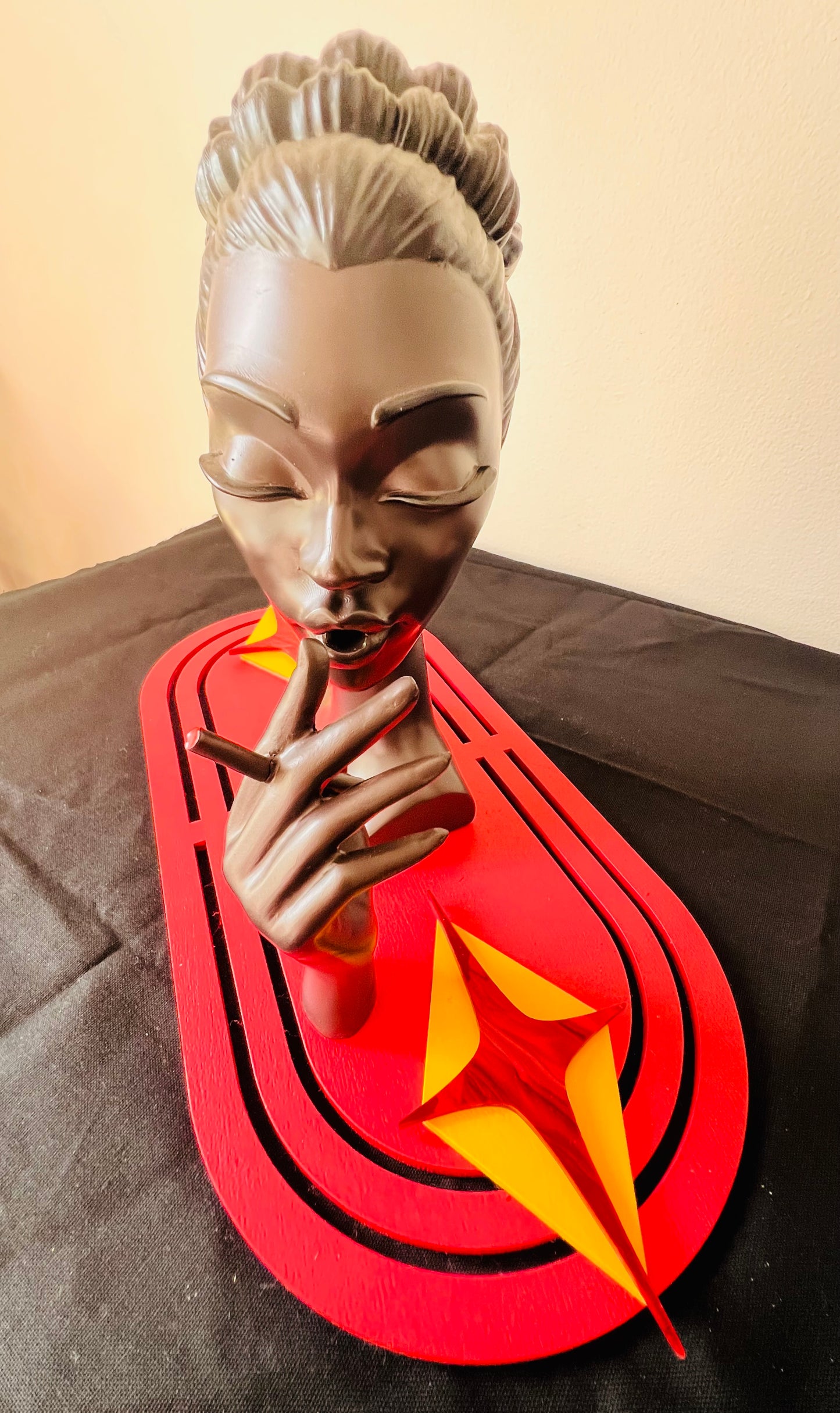 Vintage Lady Incense Smoker
