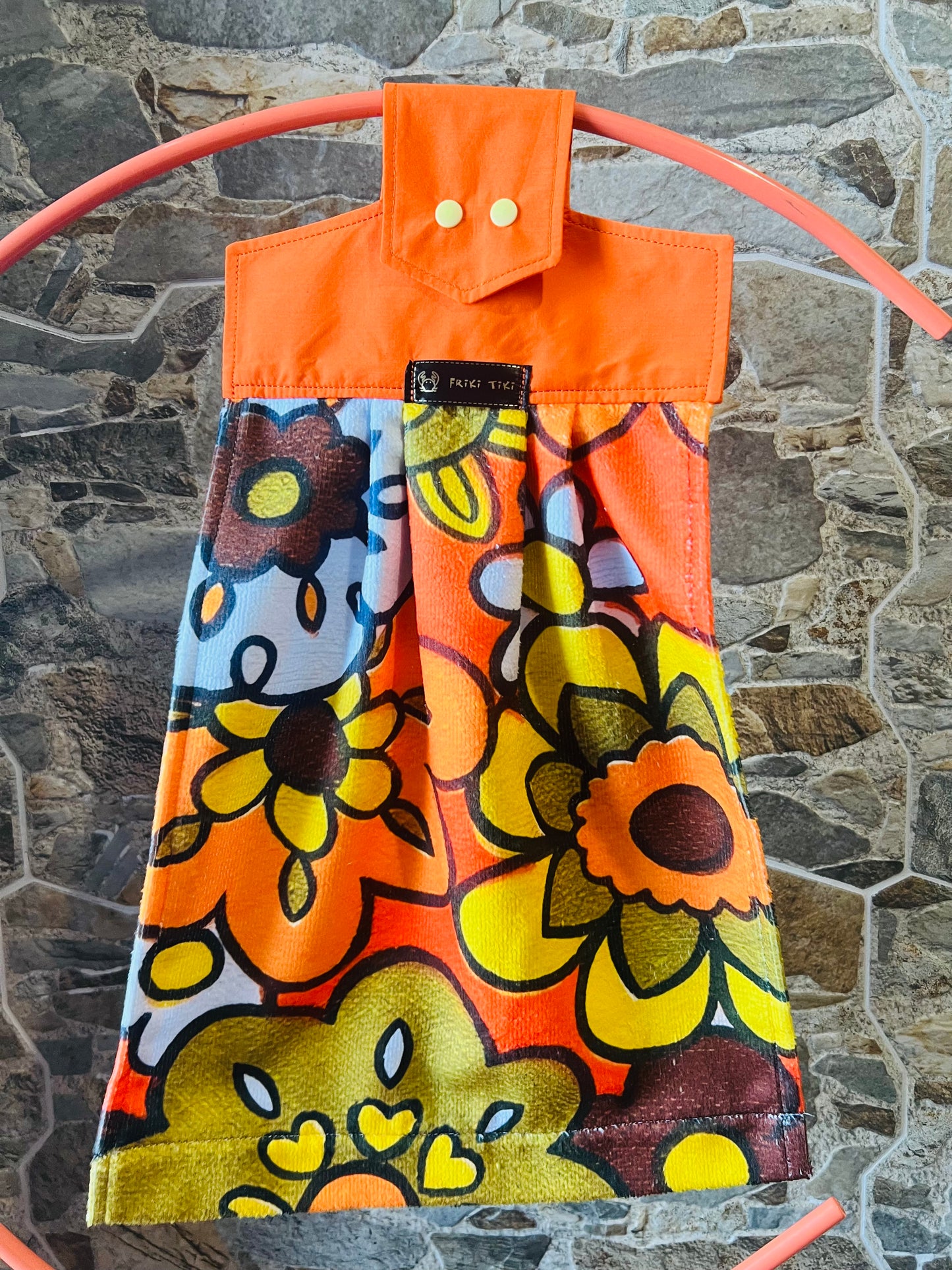 Retro Hand Towel. Shipping Included Within Australia.