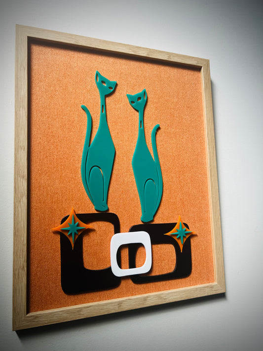 Sexton Cat Art. FREE shipping within Australia.