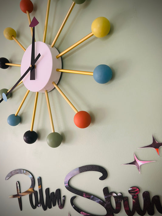 George Nelson Iconic Ball Clock. FREE Shipping Within Australia.