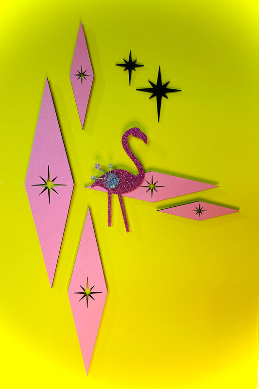 Flamingo Diamond Wall Art FREE SHIPPING