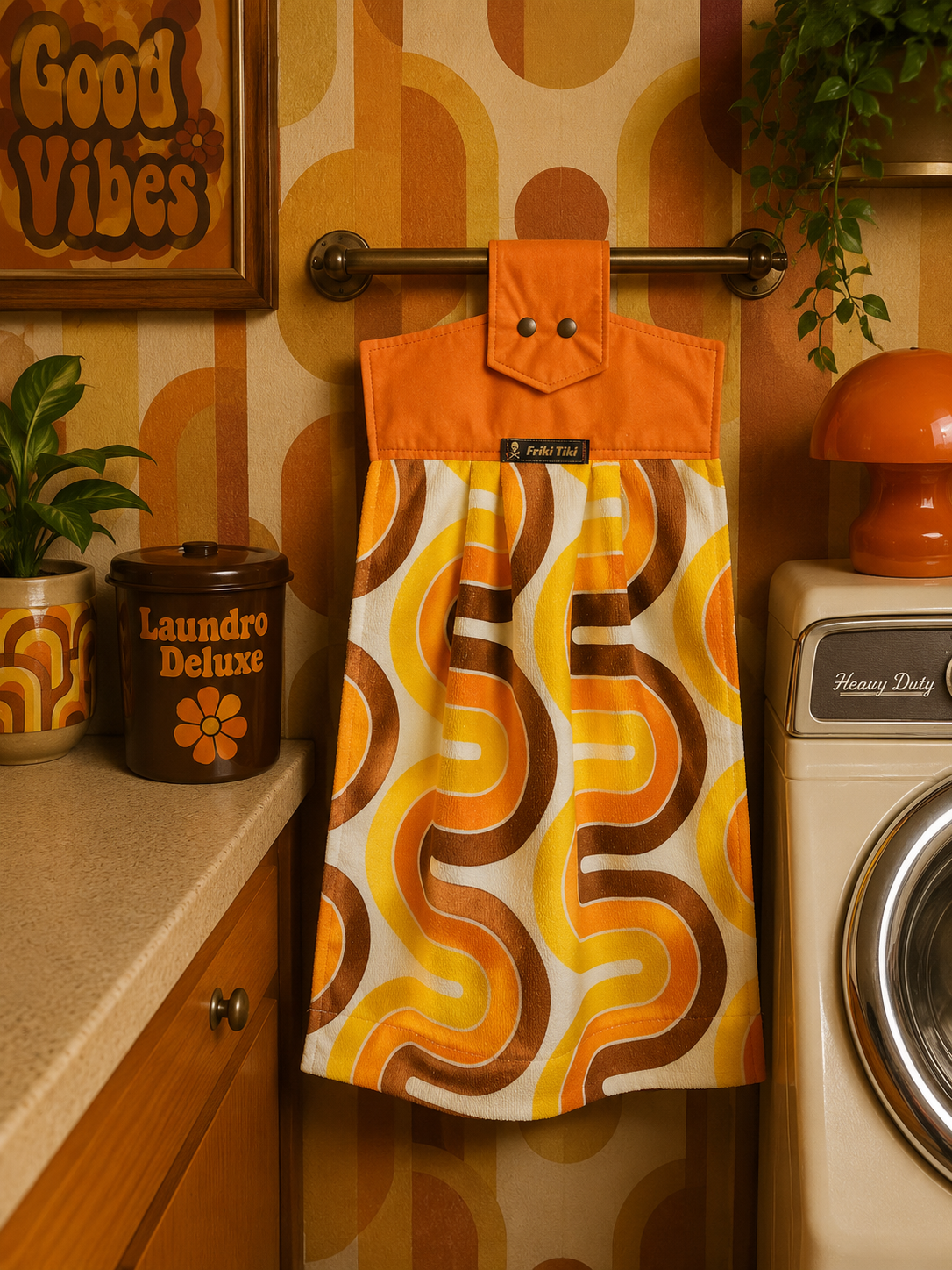 Retro Hand Towel. Includes Shipping Within Australia.