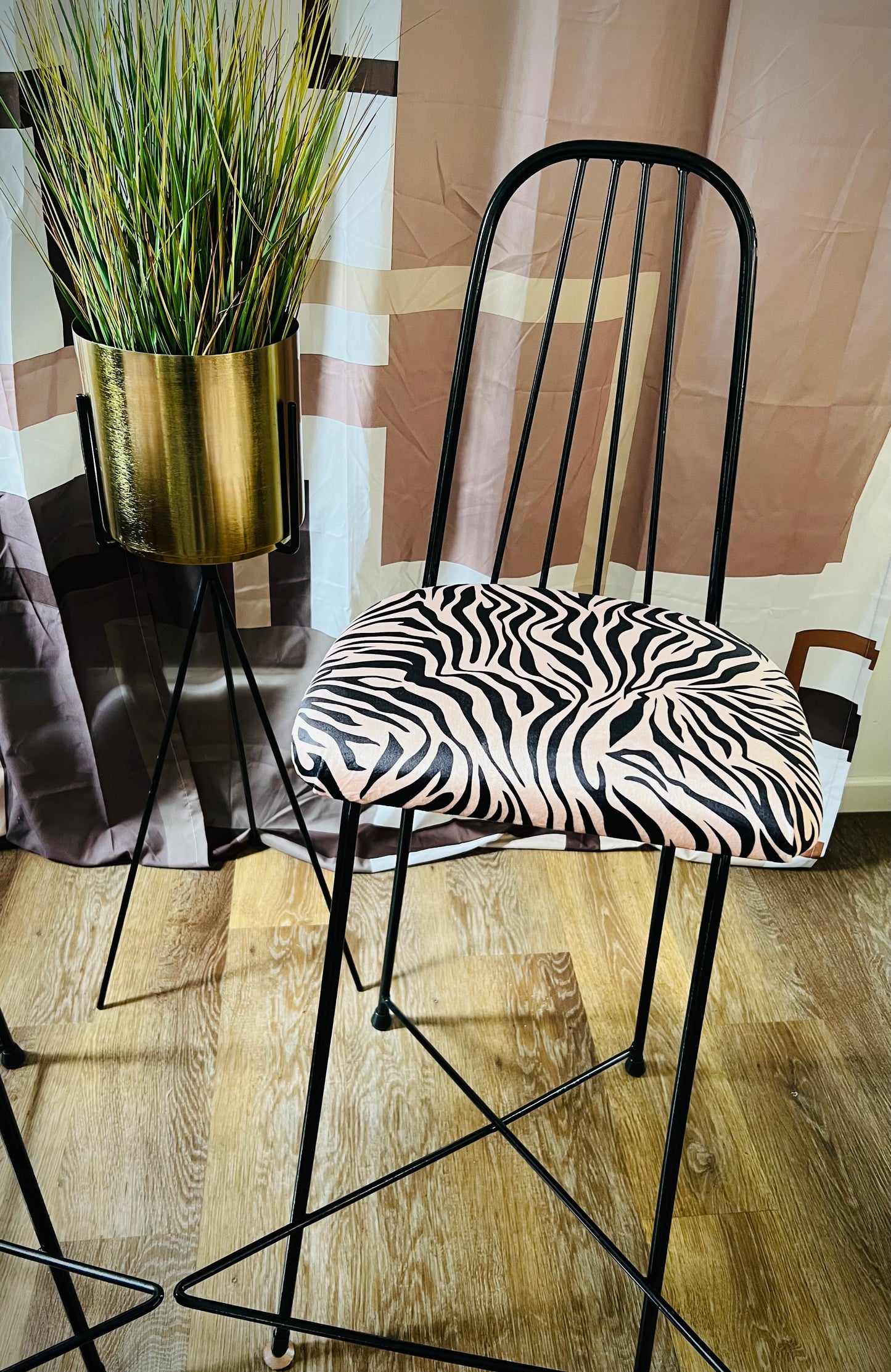 Retro Coast Midcentury Impeccable Framac Stool Restoration