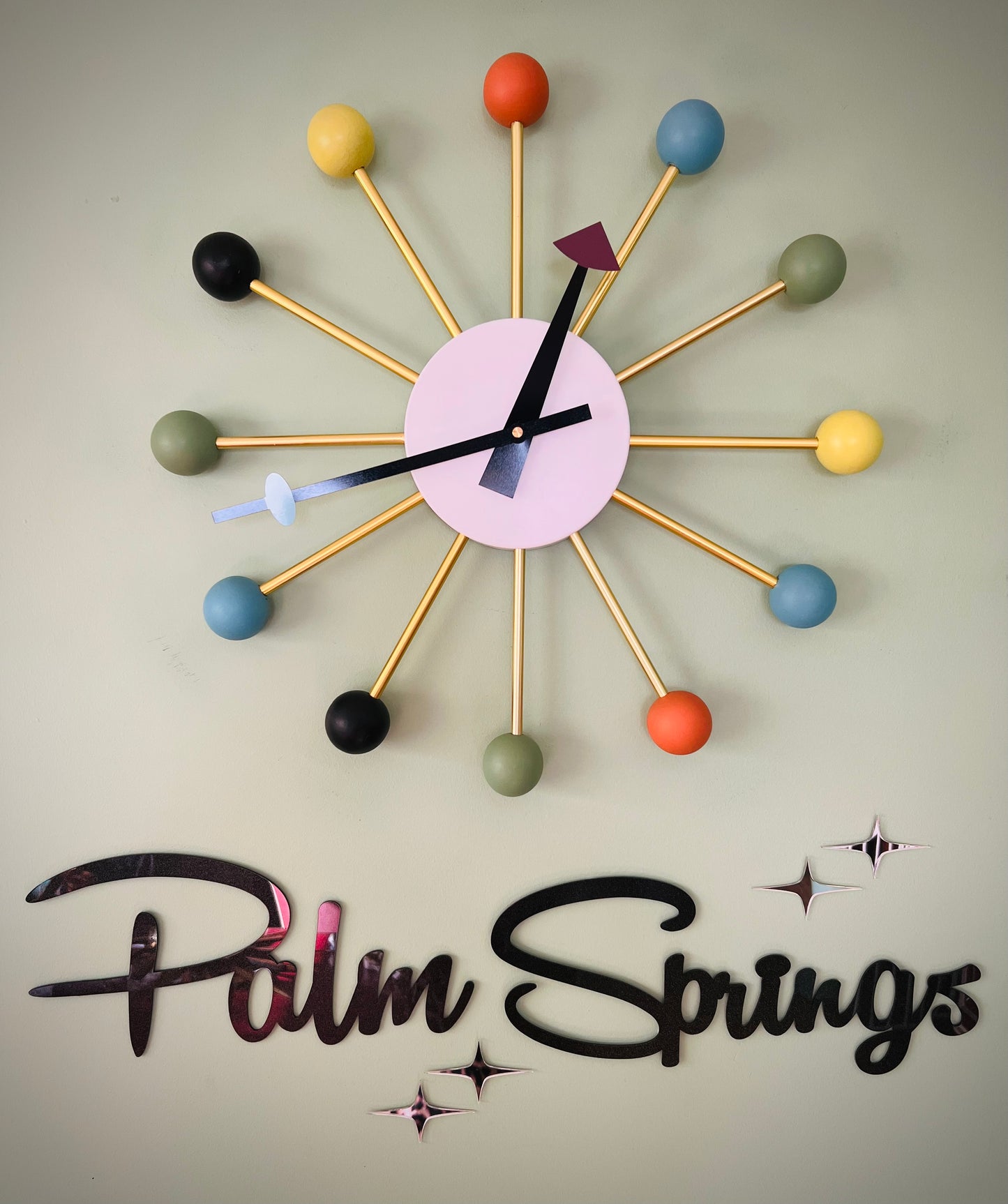 George Nelson Iconic Ball Clock. FREE Shipping Within Australia.