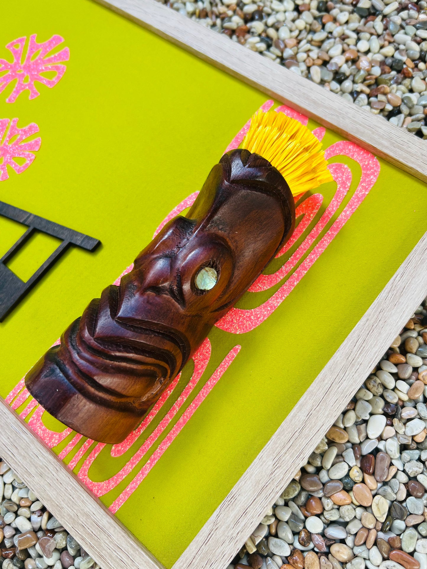 Palm Springs Meets Tiki Wall Art. FREE SHIPPING WITHIN AUSTRALIA.