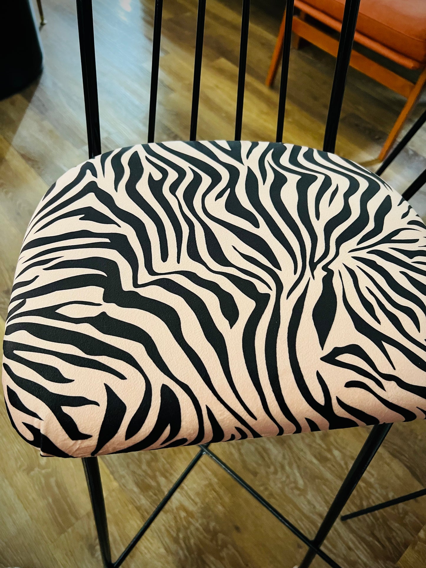 Retro Coast Midcentury Impeccable Framac Stool Restoration