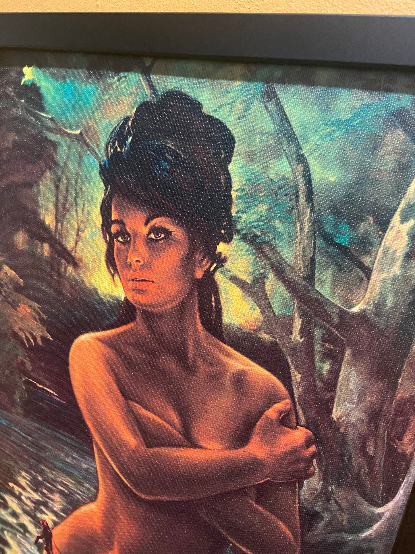 Large JH Lynch Water Nymph. Includes Shipping Within Australia 53 x 73 cm