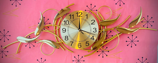 Large Old Hollywood Clock