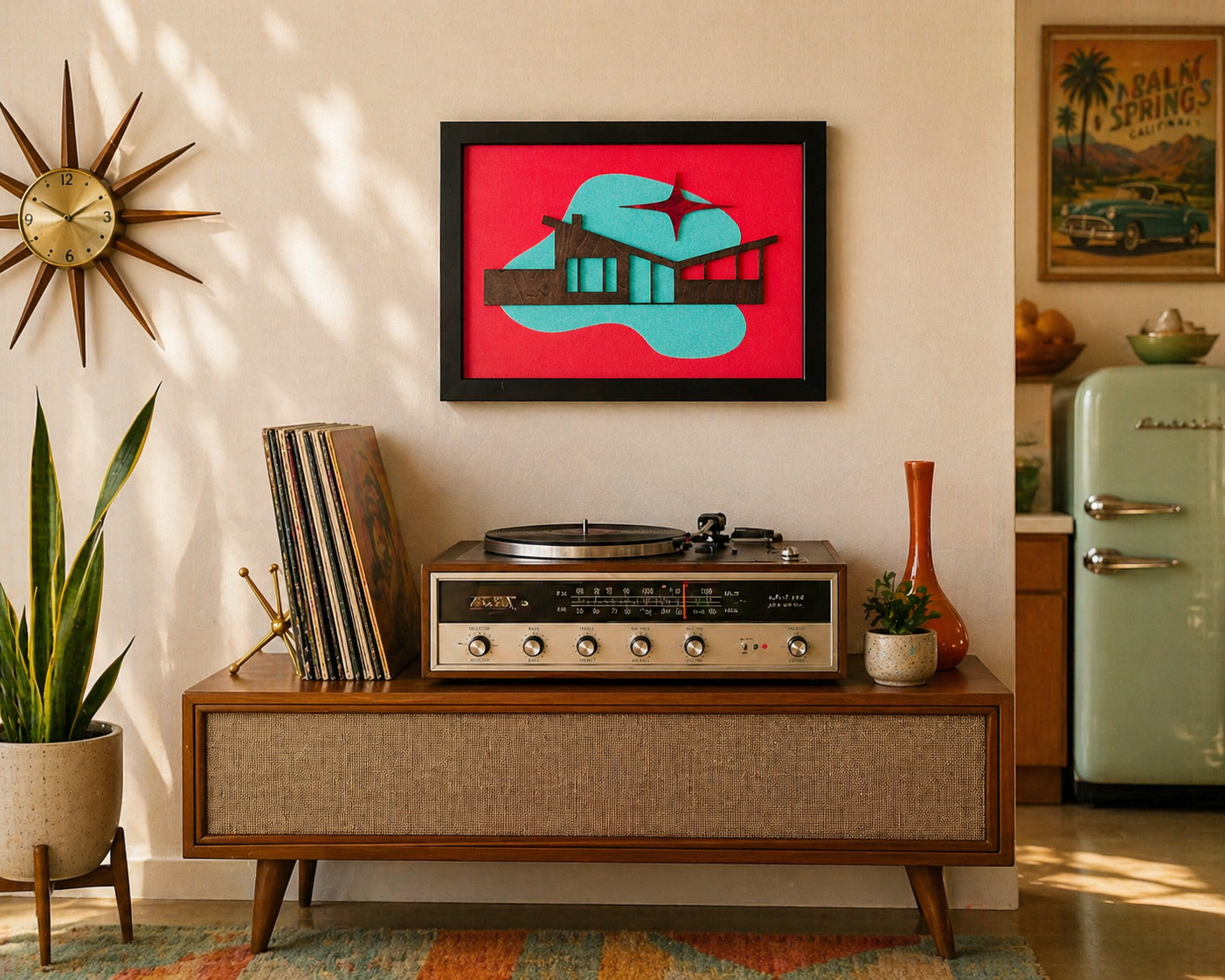 Modernist Home Wall Hanging. FREE SHIPPING WITHIN AUSTRALIA.