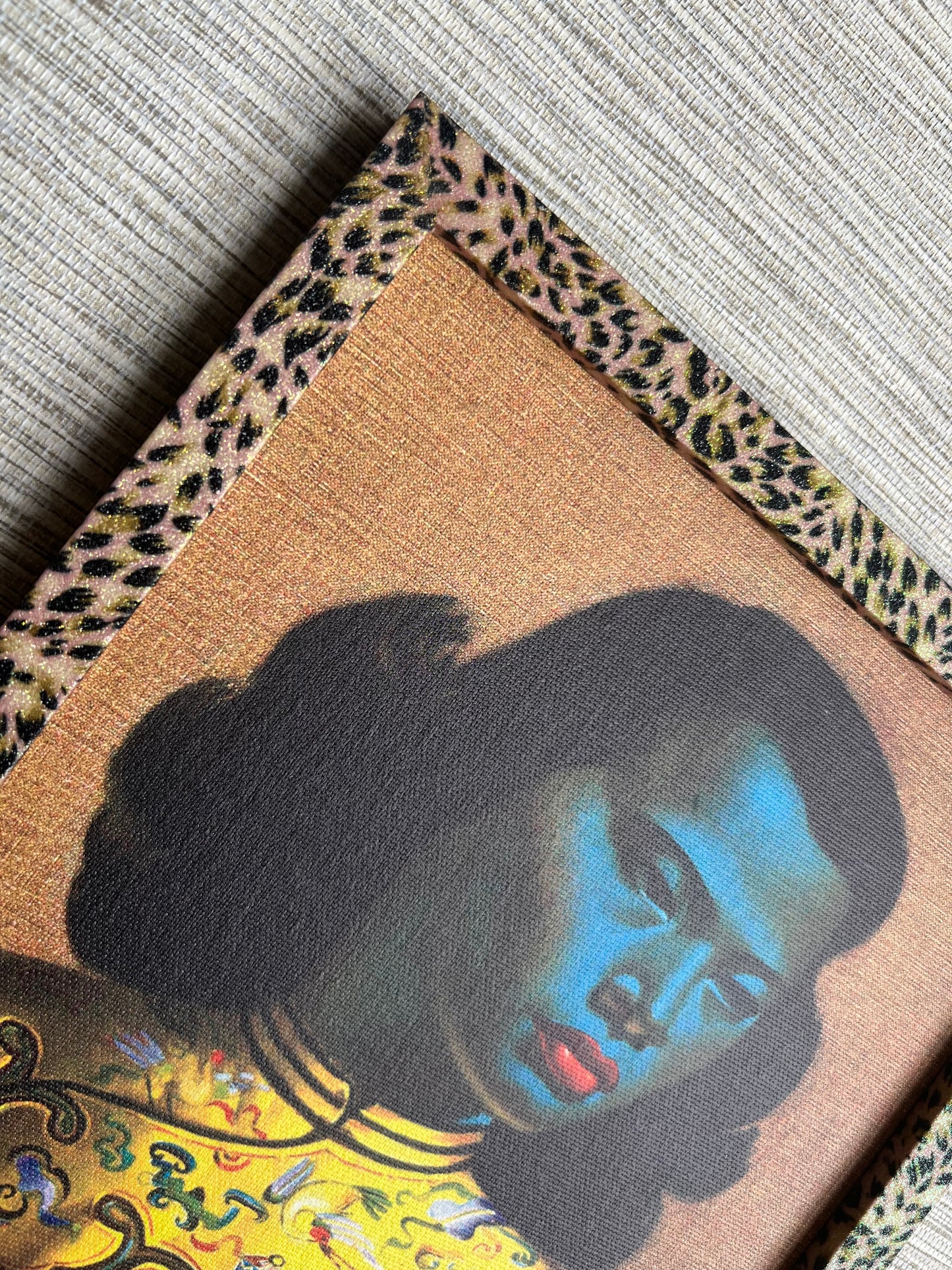 Tretchikoff Print, Chinese Blue Lady. Price Includes FREE shipping within Australia.