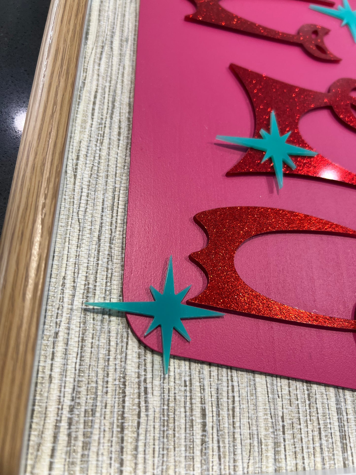 Trio Of Mid Mod Red Cats. FREE SHIPPING within Australia.