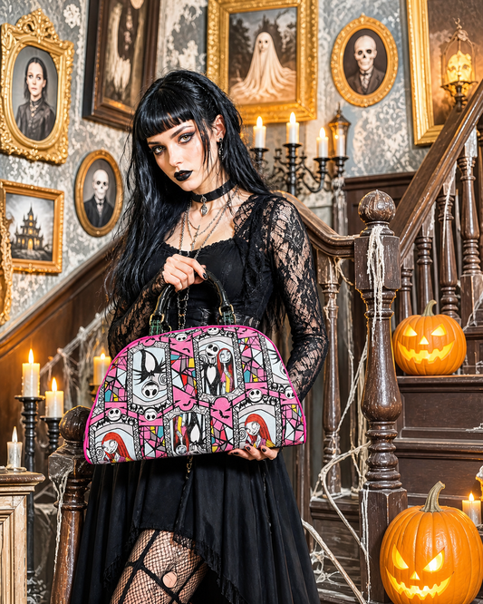 Tim Burton. Nightmare Before Christmas Pinup Girl Rockabilly Style Goth handbag. FREE Shipping Within Australia.
