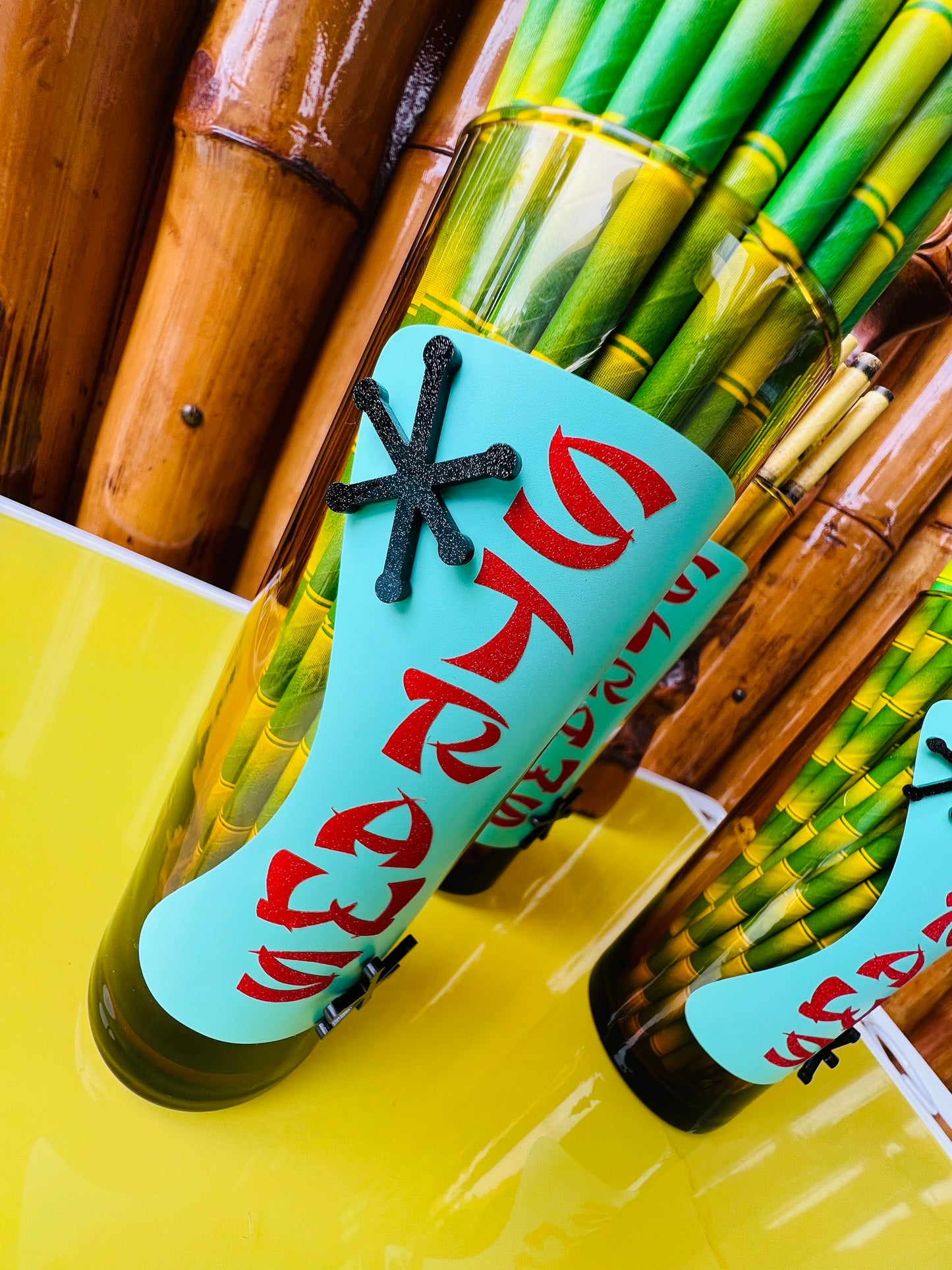 Tiki Bar ‘Straws’ Holder. FREE SHIPPING within Australia.