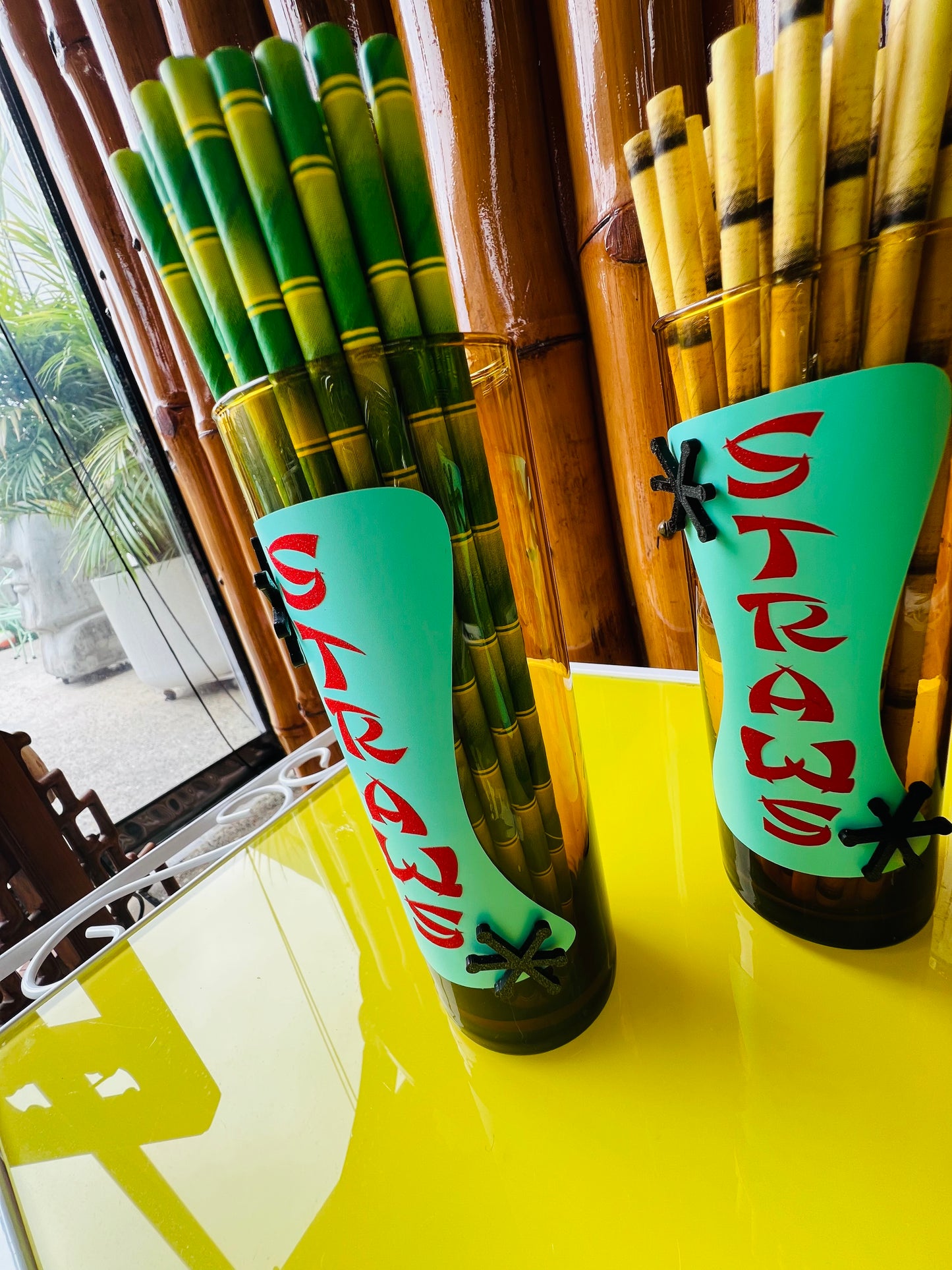 Tiki Bar ‘Straws’ Holder. FREE SHIPPING within Australia.