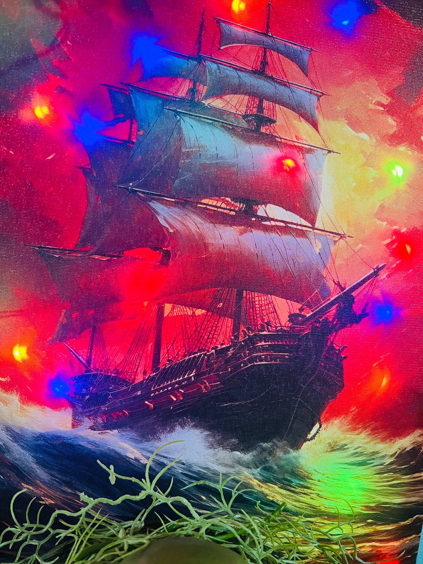 Light Up Creature From The Black Lagoon Wall Hanging. FREE SHIPPING WITHIN AUSTRALIA.