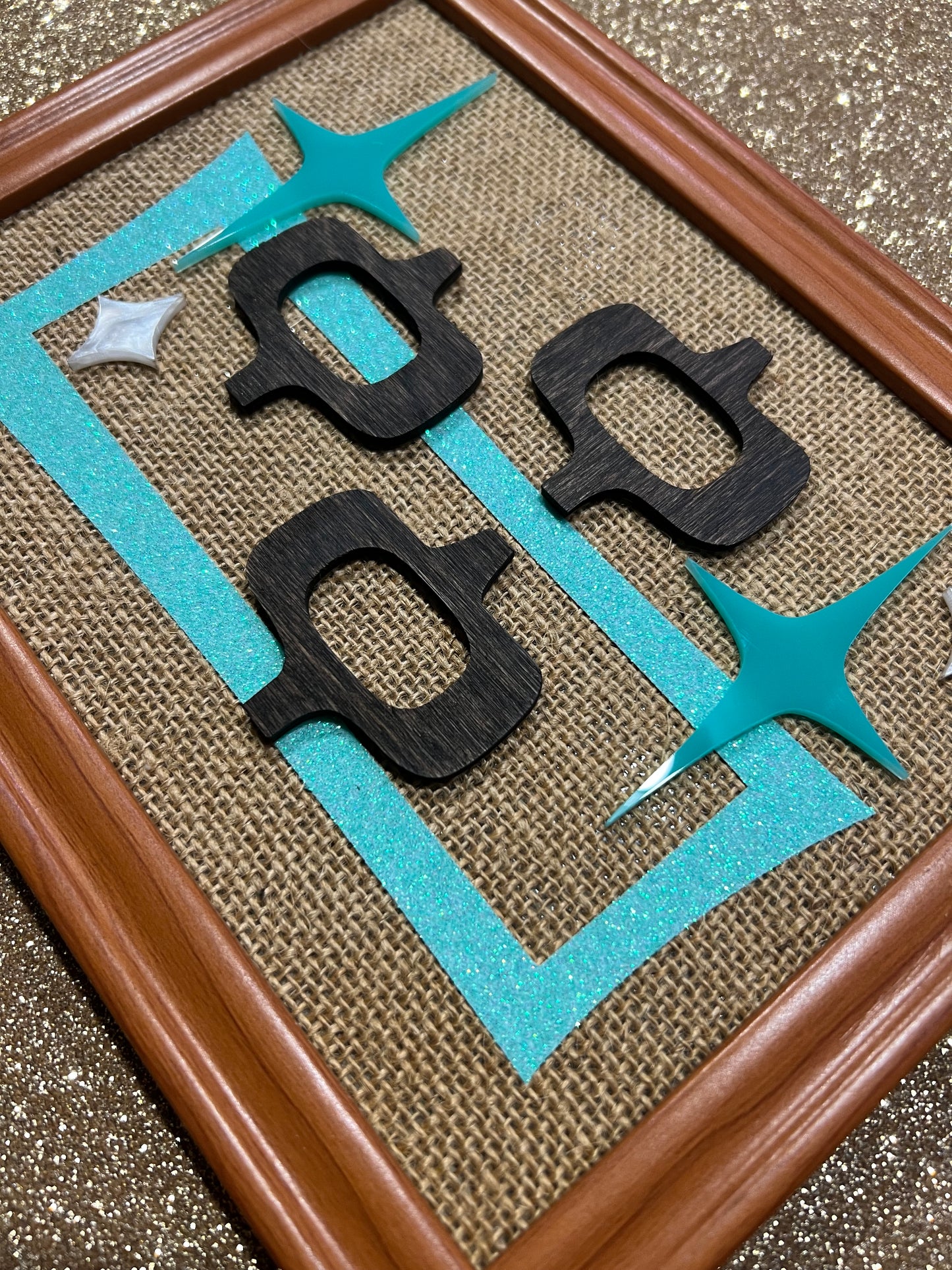 Set Of Three Retro Wall Hangings. Free Shipping Within Australia.