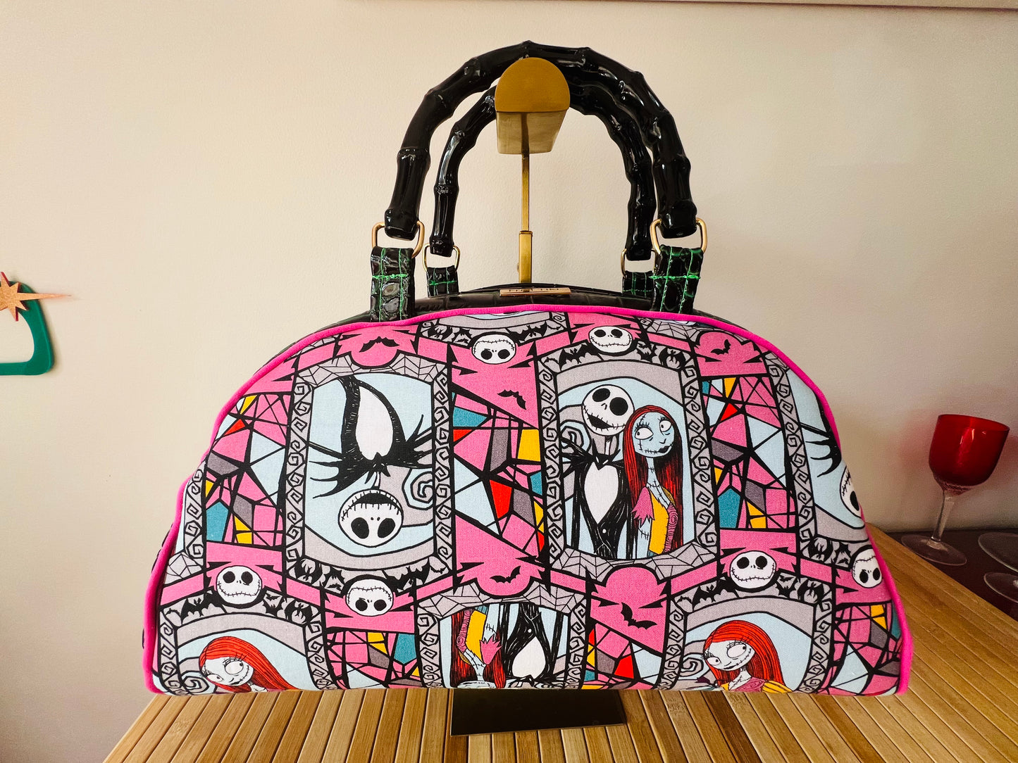 Tim Burton. Nightmare Before Christmas Pinup Girl Rockabilly Style Goth handbag. FREE Shipping Within Australia.