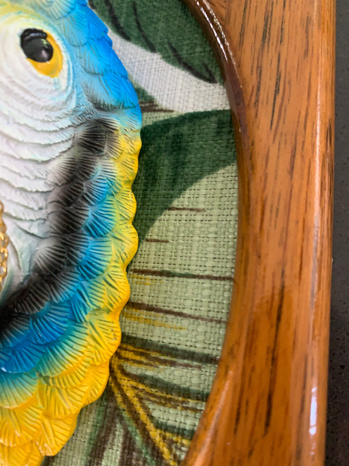 Tiki Bar Kitsch Tropical Parrot Head